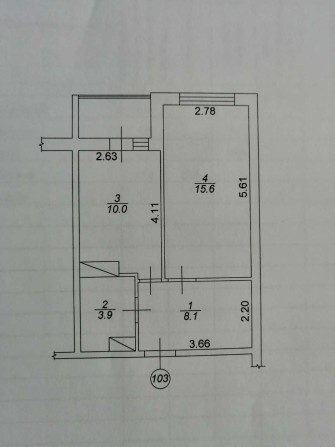 1 кімнатна квартира 40.7. кв.м в ЖК Атлант на Озерній - фото 1