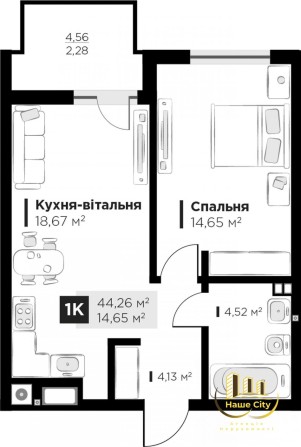 Продаж / Квартира / Героїв Крут, Сокільники - фото 1