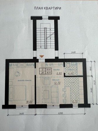 Продаж 1 кім квартири Винники - фото 1