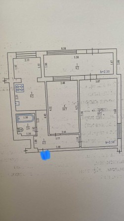 Алмазний, 2к квартира 55м2 - фото 1