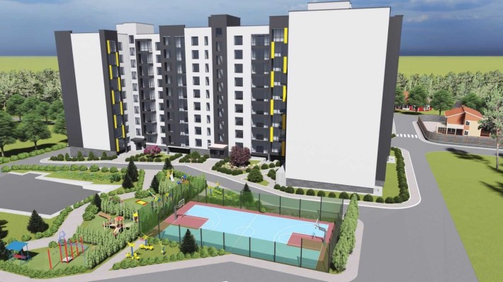 Продаж 3-кімнатної квартири в новобудові від забудовника, район Бам - фото 1