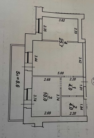 Продаж 2 к квартири. В новобудові  Район риночку 9 м-н. ЗСУ37 - фото 1