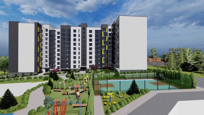 Продаж 2-кімнатної квартири в новобудові, район Бам - фото 1
