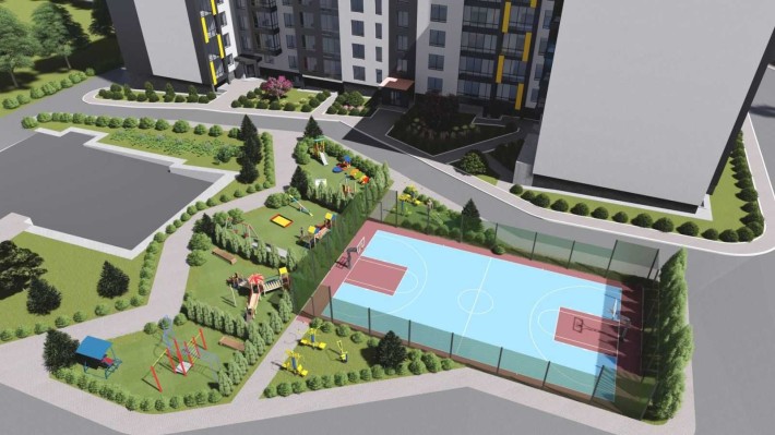 Продаж 2-кімнатної квартири  від забудовника, район Бам - фото 1