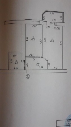 1 кімнатна квартира у новобудові ЖК Зарічний - фото 1