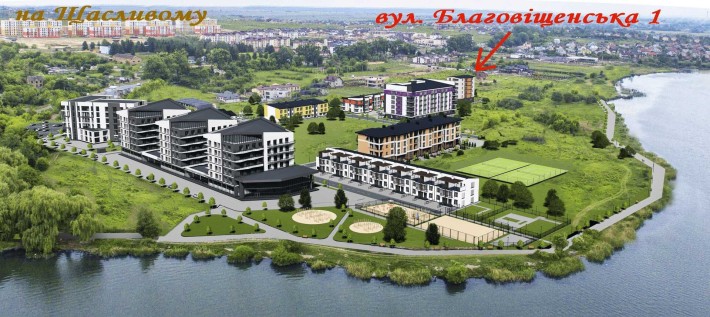 Сучасна 1-но кімнатна квартира біля озера - фото 1
