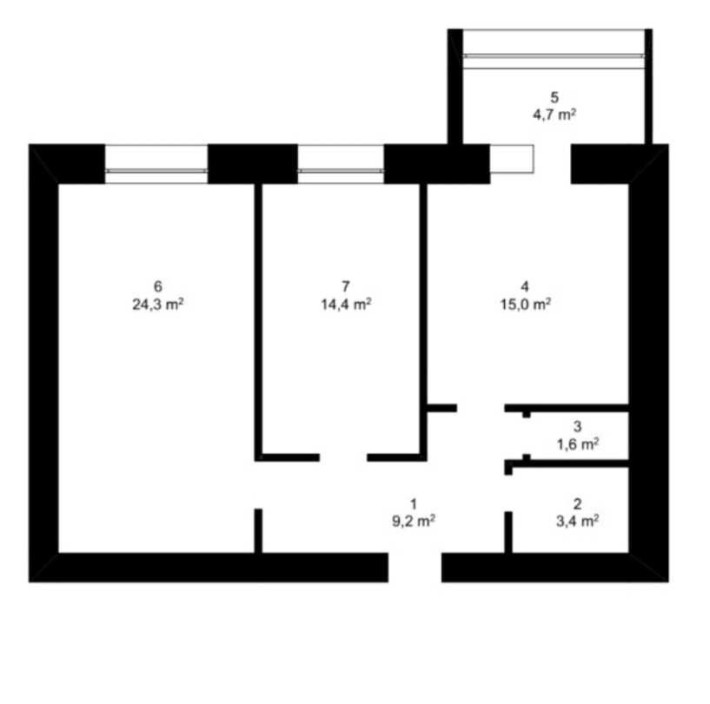 Продаж 2-кімн квартири 70 кв м, м.Тернопіль - фото 1