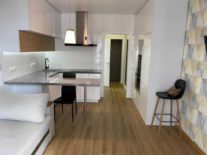 Продаж квартири-студії з ремонтом у ЖК Sky Hill, Печерськ, 75000$ - фото 1