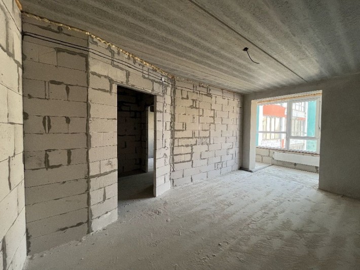 1-кімнатна квартира 43.2м². Будинок зданий. - фото 1