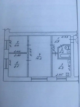 Продаж 3-х кімнатної квартири з Автономним опаленням - фото 1
