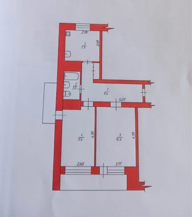 Продам 2-во кімнатну квартиру, вул.Покровська,121! - фото 1