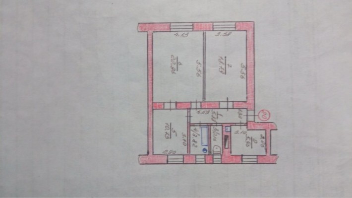 Продам 3х-комнатну квартиру пр.Соборный100 - фото 1