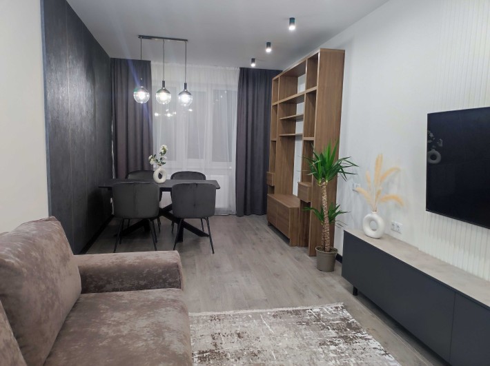 2к квартира, повністю укомплектована, техніка+меблі - фото 1