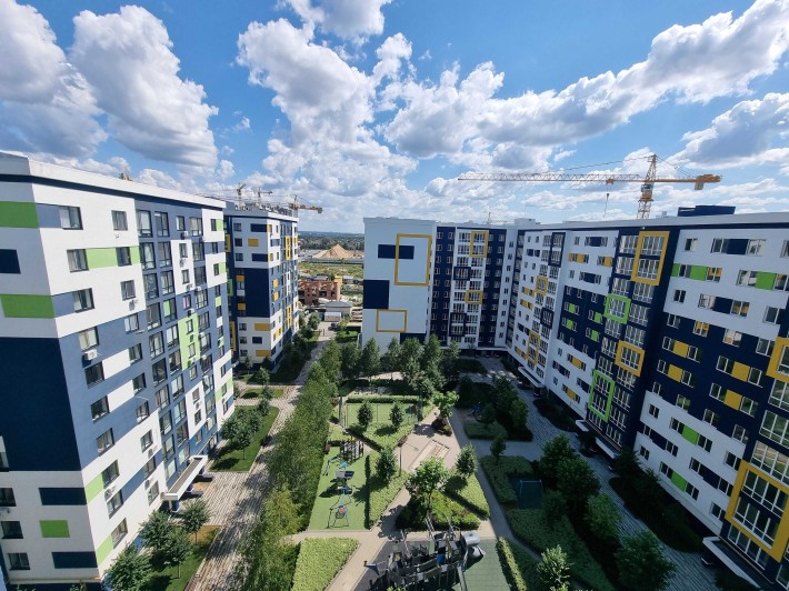 Видова квартира в центрі Бучі. Газ. Сертифікат, єОселя. - фото 1