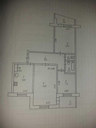 Продаж 3 кімнатної квартири від власника Східний 1 - фото 1
