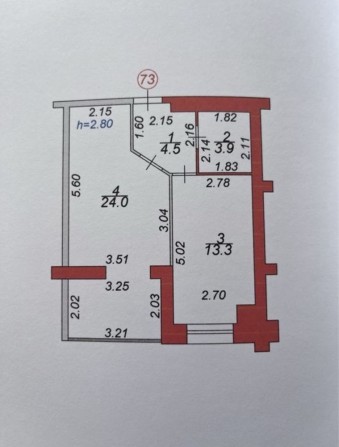 Продам 1-кімнатну квартиру в новобудові ЖК Атлант - фото 1