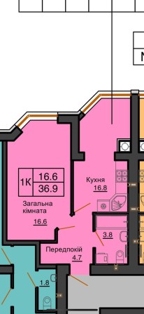 Продається 1 к квартира в ЖК Софія Резіденс - фото 1