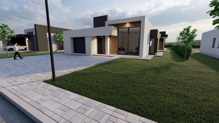 Hi-Tech будинок 158 м² біля самого лісу! Початок будівництва ! - фото 1