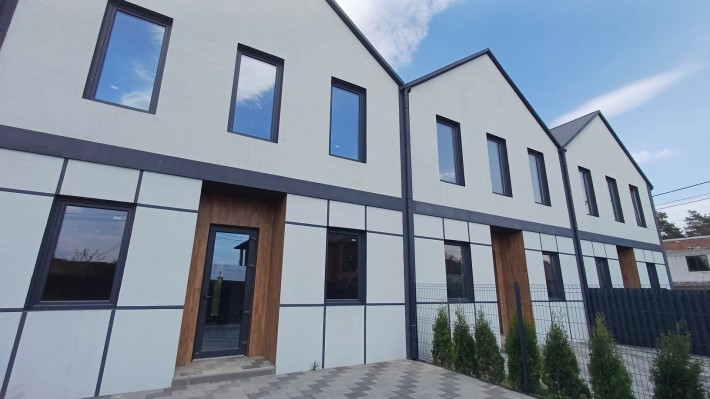 Продаж сучасного таунхауса у с.Нове/ Без % для клієнтів/ 120м²/2 сотки - фото 1