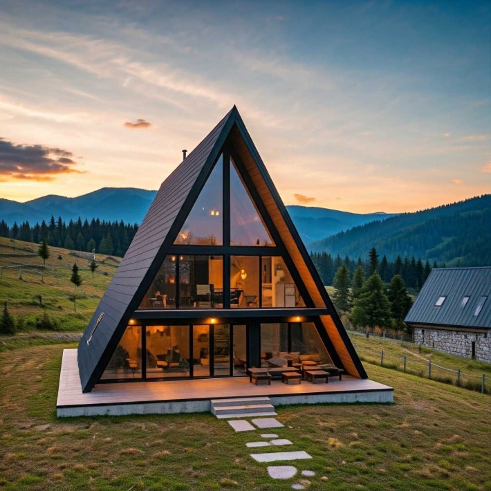 6 будинків a-Frame. Власник. Старт будівництва! Макарівський район! - фото 1