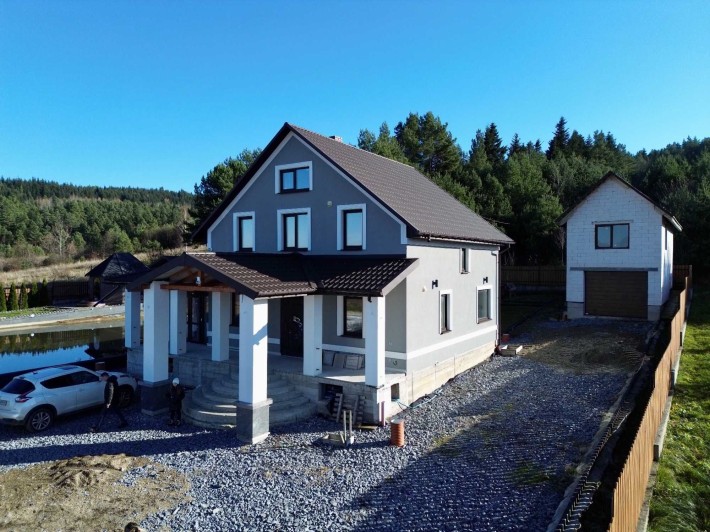 Продаж  новозбудованого будинку  с.Воля-Блажівська 18км від Самбора - фото 1