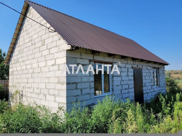Новая коробка дома в с. Великий Дальник. Участок с выходом в водоём - фото 1