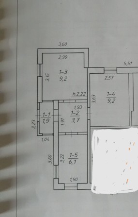 Продаж половини будинку, можливе розтермінування, до 1 року. - фото 1