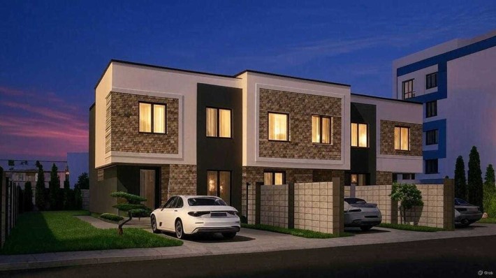 Продам котедж від забудовника, міські мережі і газ, 114 м2, 3 сотки - фото 1