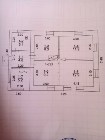 Продам  дом  возле Днепра по ул.Гончара.Цена  договорная - фото 1