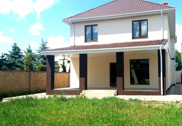 Новый дом красный кирпич на 5ти сотках Черноморка/Царское село/Море - фото 1