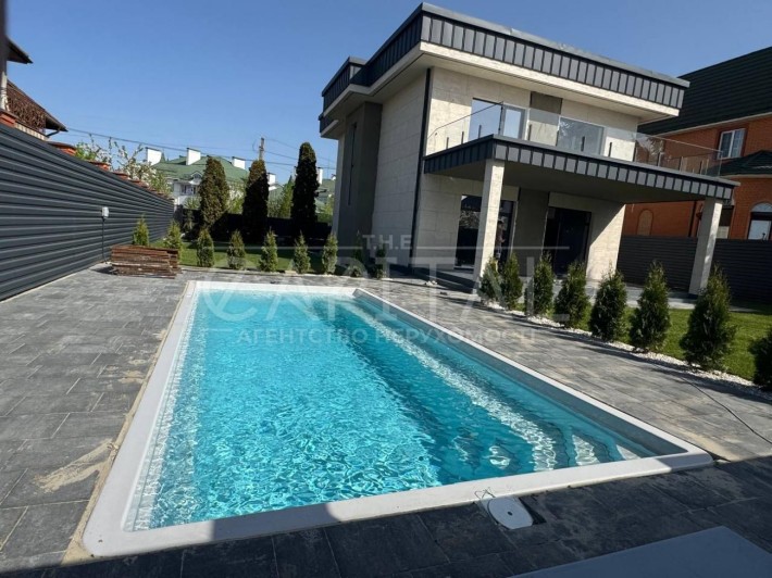 Продажа дома c бассейном, Петропавловская Борщаговка - фото 1