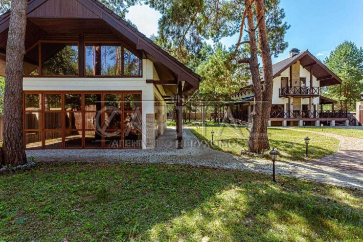 оренда будинок 314м2 5 кім. є гараж+окремий літній буд. тераса,ліс - фото 1