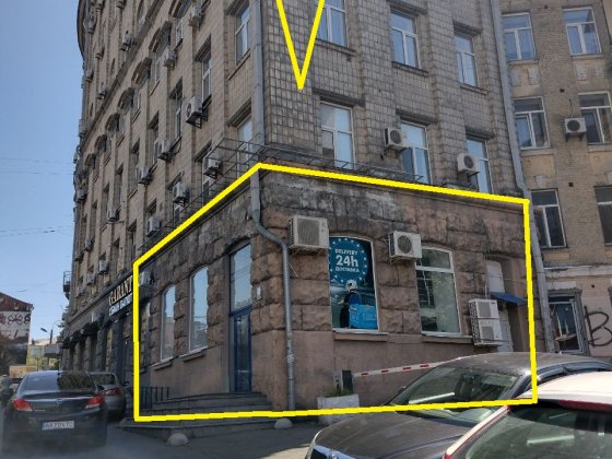 Оренда приміщення 155 кв.м. Фасад/Центр/Власник вул.Січових Стрільців
