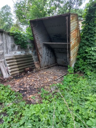 Гараж металический ракушка - фото 1