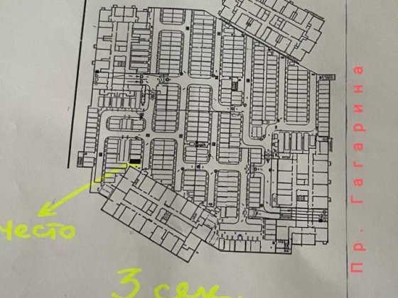 Продам паркинг. ЖК 4 Сезона. Пр Гагарина 19 Одесса