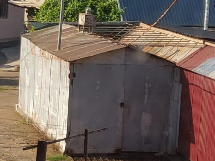 Металевий утеплений гараж 7.5×3×3м з листового металу 3мм - фото 1