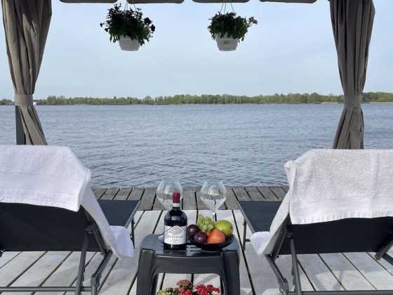 Будинок на березі Дніпра, власна набережна, 5 кімнатний, подобово Київ