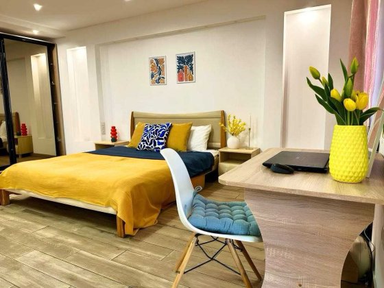 Стильная ЛЮКС-студия. Центр. Квартира Посуточно, Почасово. Подобово