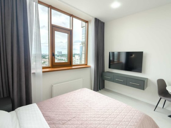 Оренда подобово смарт квартири ЖК Diplomat Hall вул.Жилянская 59 Киев