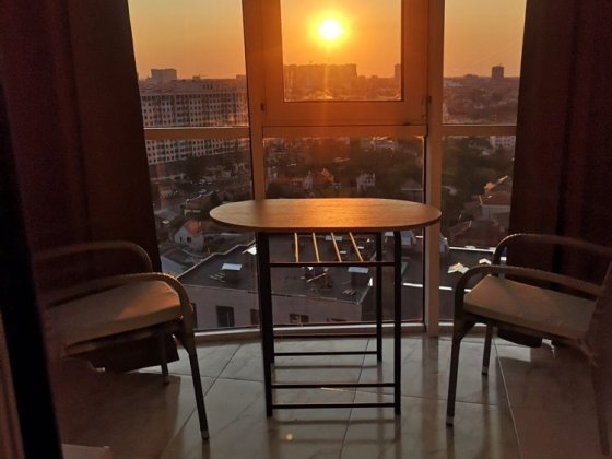 Сдам прсуточно, пляж чайка 10 ст. большого фонтана, жк Корфу Одесса