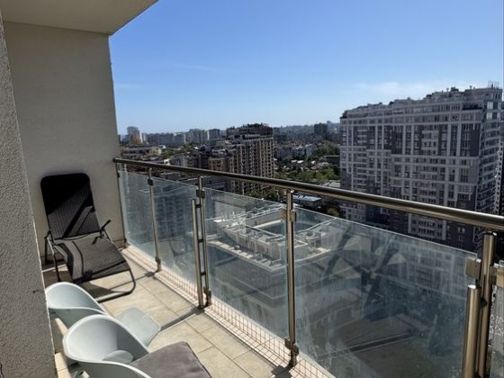 Посуточно видовая квартира с террасой в Аркадии, ЖК 36 Жемчужина Одеса