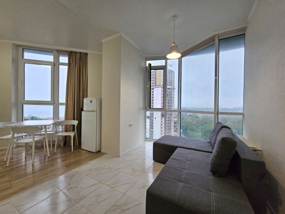 С видом на море 1 к кв, пляж Золотой Берег,  ЖК "Аквамарин " Одесса