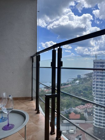 Аркадия, посуточно, Каманина, терраса, 44 жемчужина,, вид моря - фото 1