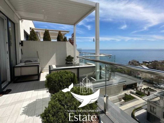 Сдам посуточно квартиру с террасой, прямой вид на море! Маринист Одеса