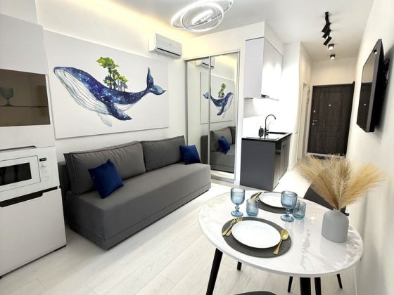 Стильна дизайнерська квартира в Аркадії біля моря Одеса