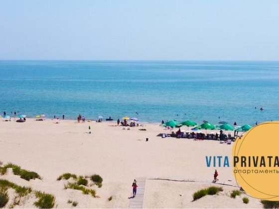 ЗАТОКА. Апартаменты с кухней. Первая линия! Каролино-Бугаз