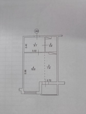 Єоселя, Квартира ЖК Вудлайн, Новосілки 42,5м.кв. - фото 1