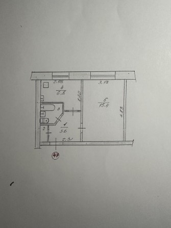 Продається 1-кімнатна квартира на Черемушках - фото 1