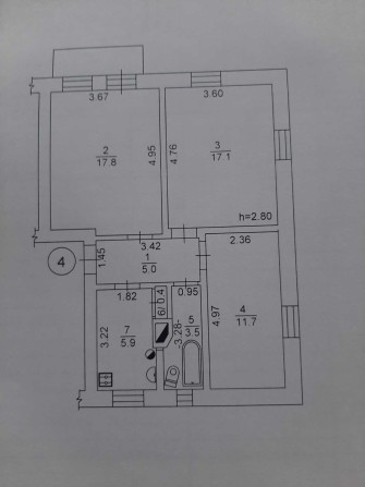 3 кімнатна квартира від власника - фото 1
