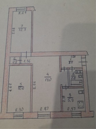 Продам 3ох кімнатну  квартиру - фото 1